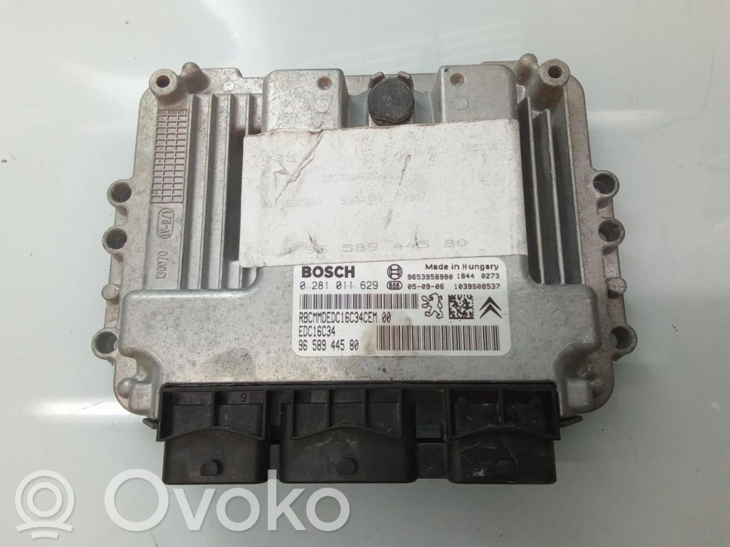 Unité de commande, module ECU de moteur   0281011629