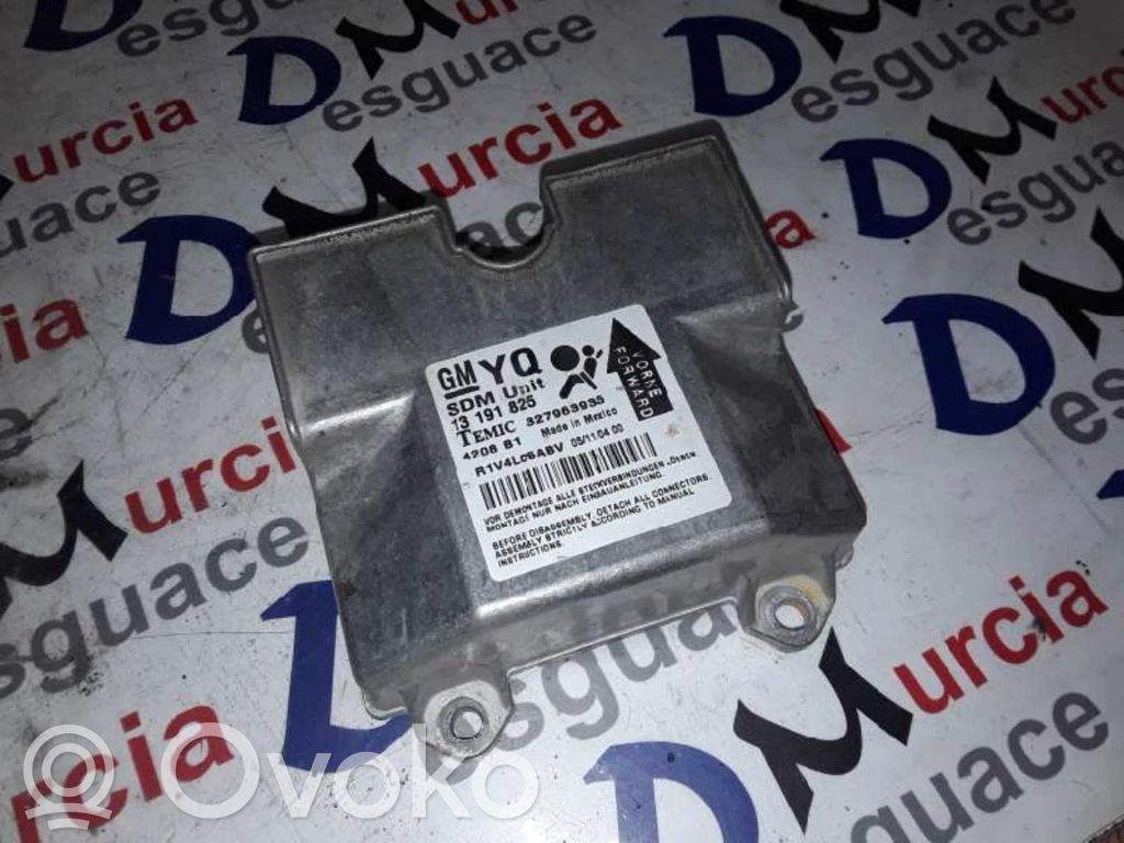Unidad de control/módulo del Airbag   13191825