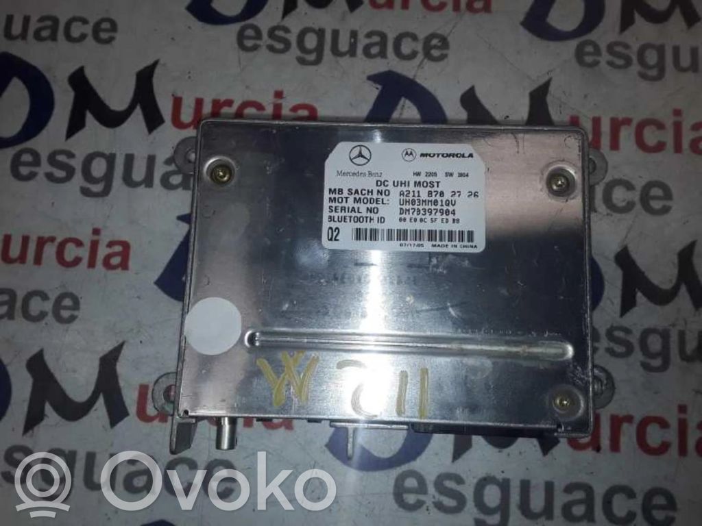 Mercedes-Benz E W211 Unitate/modul de control motor