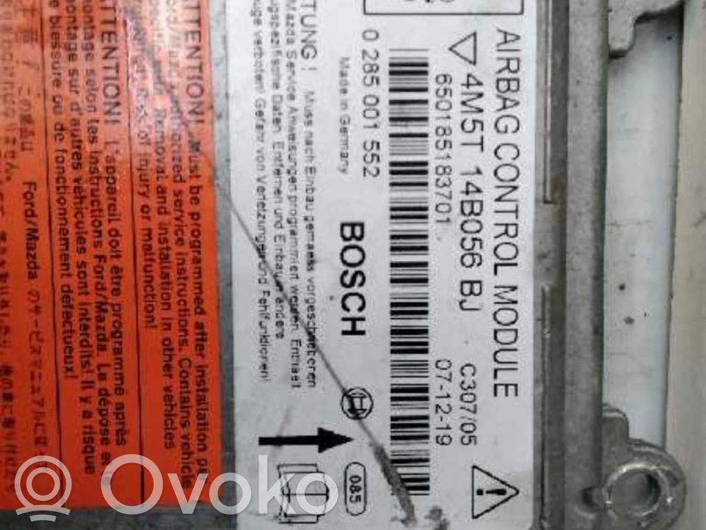 Ford Focus Centralina/modulo airbag
