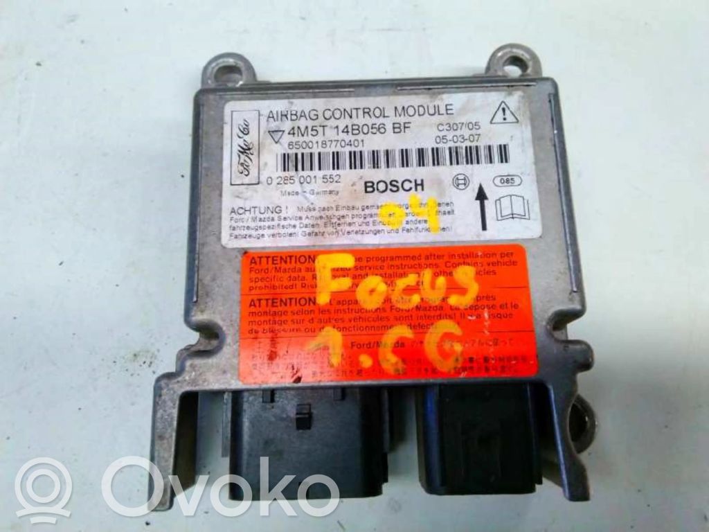 Unidad de control/módulo del Airbag   0285001552