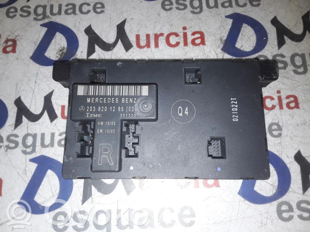 Mercedes-Benz C W203 Unitate/modul de control motor 