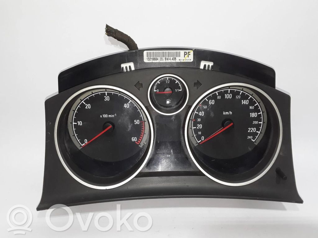 Opel Zafira B Tachimetro (quadro strumenti)