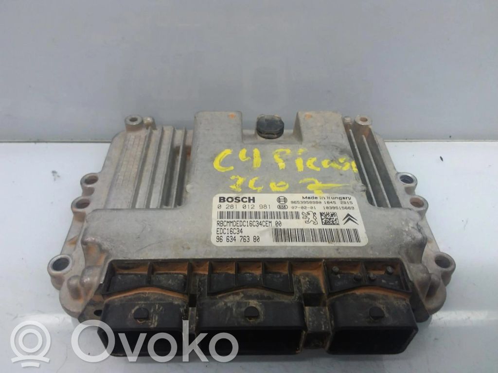 Citroen C4 Grand Picasso Centralina/modulo motore ECU