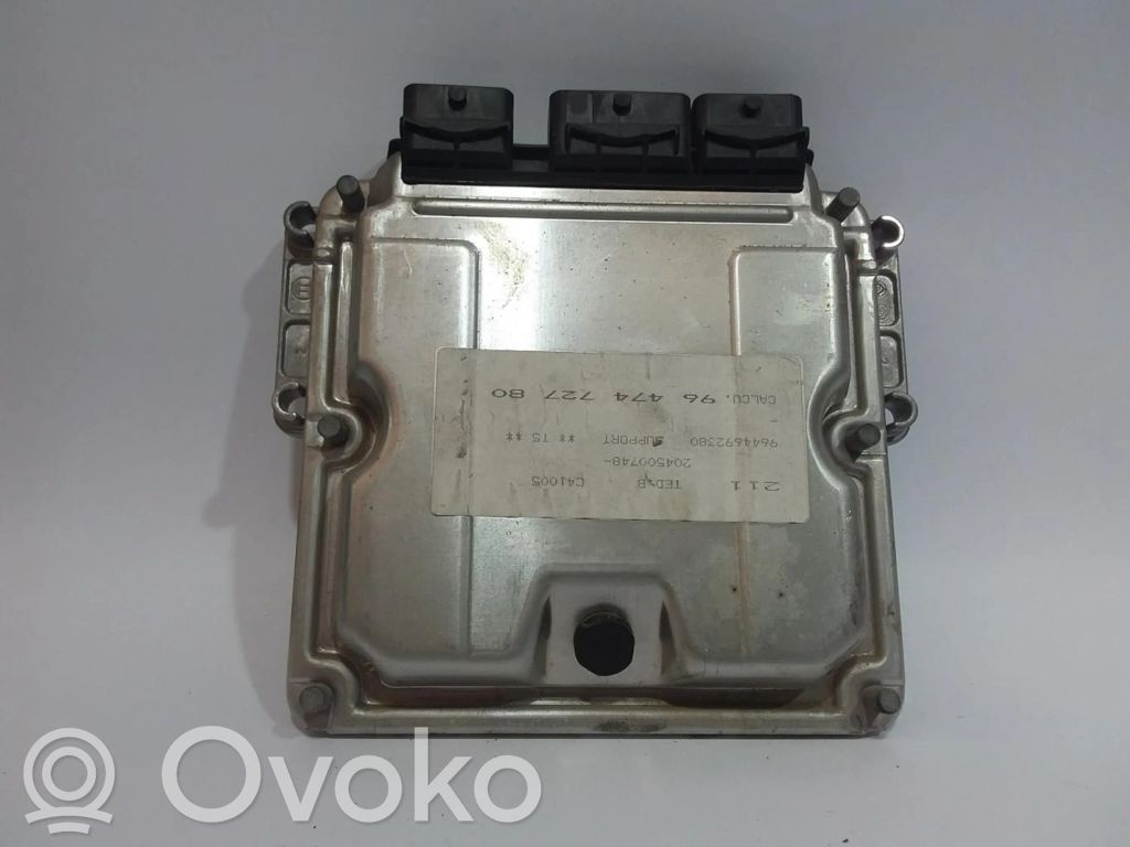 Peugeot 307 Unitate control motor/modul ECU 