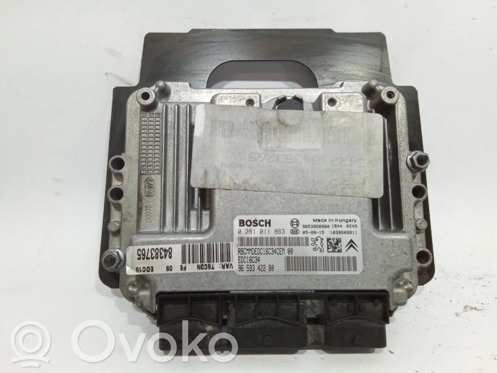 Unidad de control/módulo ECU del motor   0281011863