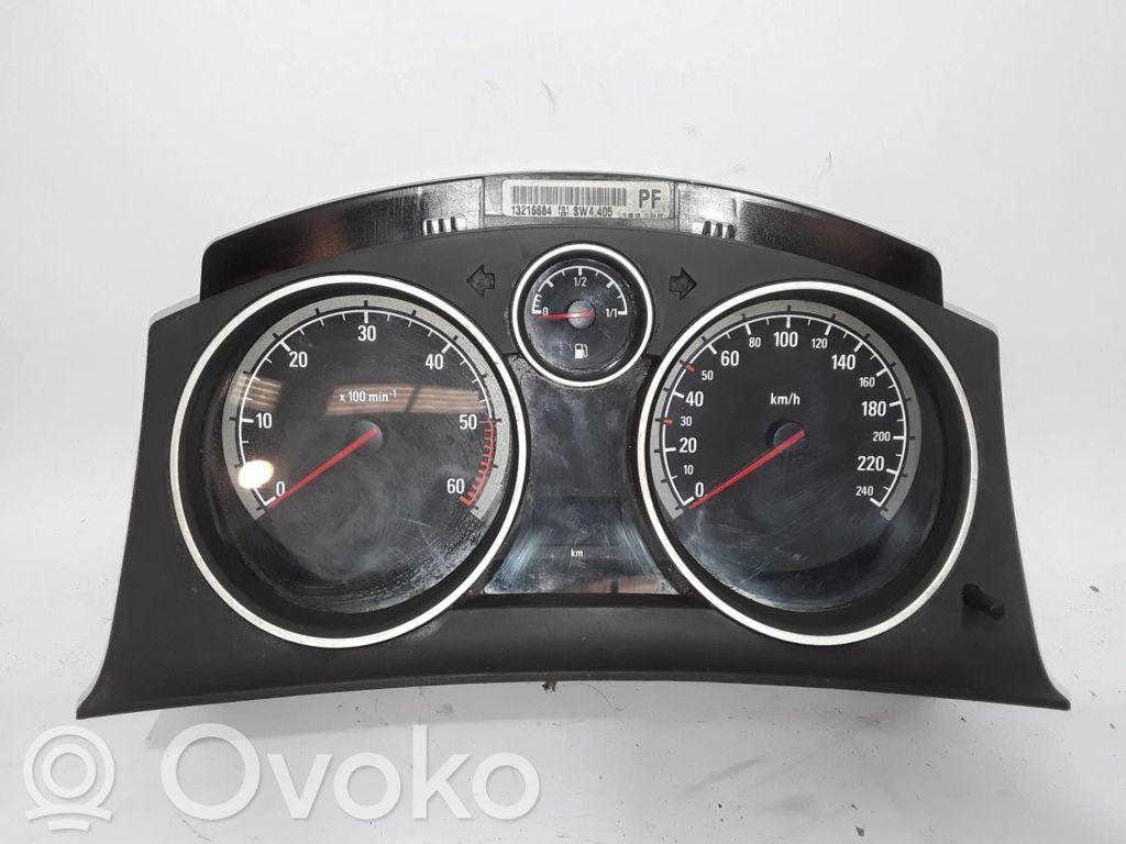 Opel Zafira B Tachimetro (quadro strumenti)