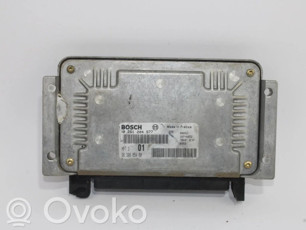 Citroen Berlingo Unité de commande, module ECU de moteur
