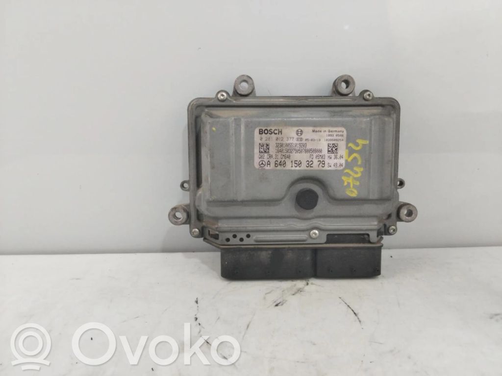 Mercedes-Benz A W169 Komputer / Sterownik ECU silnika 