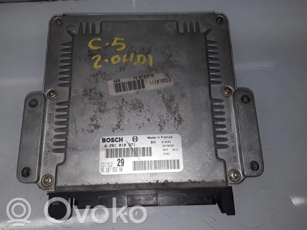 Unité de commande, module ECU de moteur   0281010371