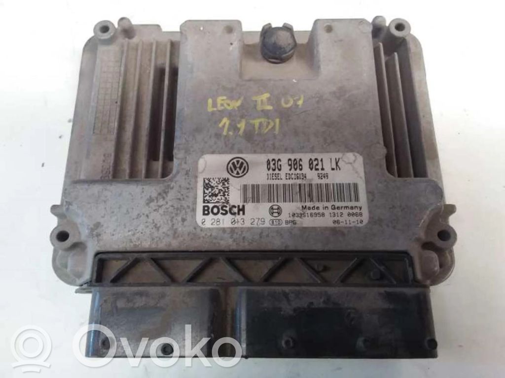 Skoda Octavia Mk2 (1Z) Motorsteuergerät ECU 