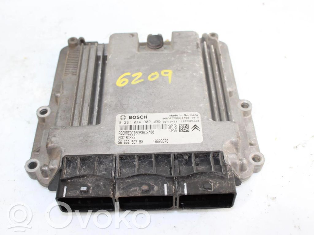 Engine control unit/module ECU   9666256780