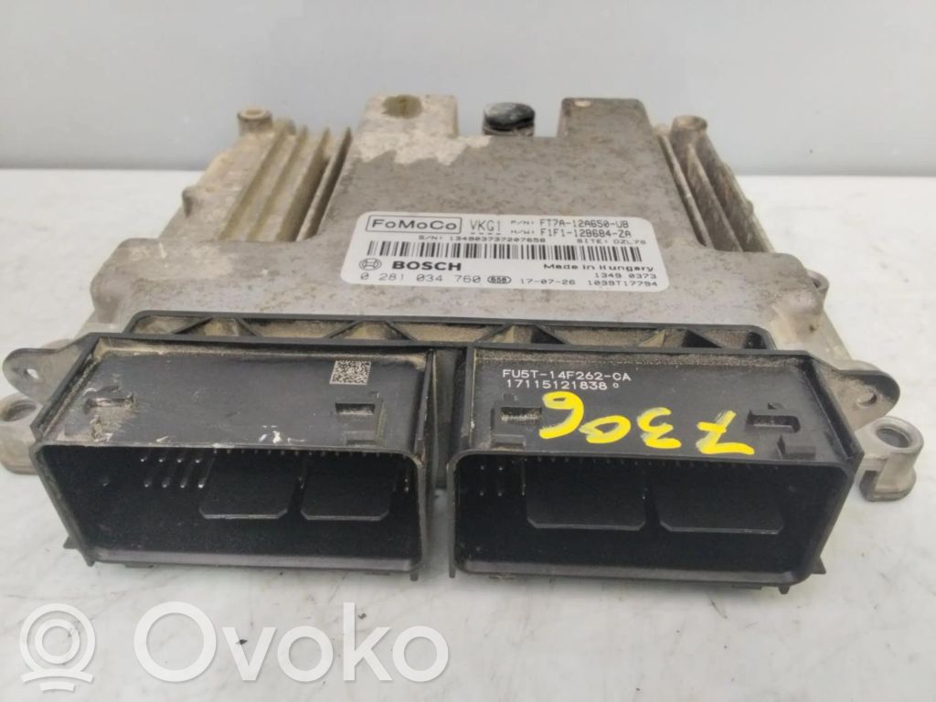 Unité de commande, module ECU de moteur   FT7A12A650UB