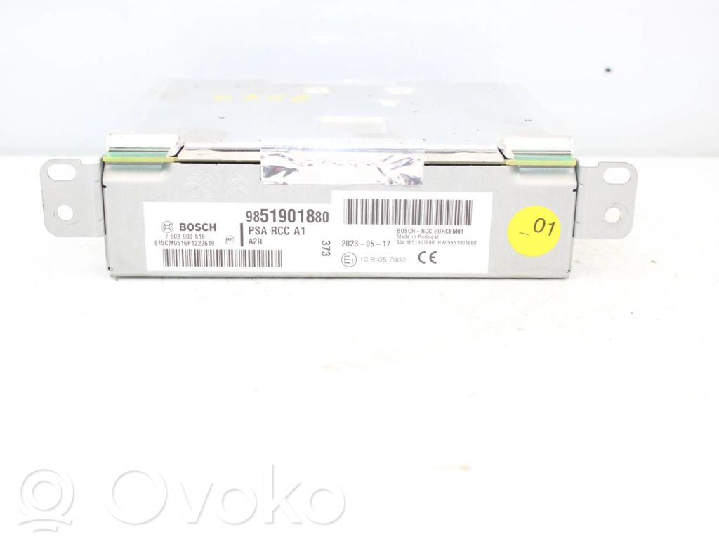 Peugeot 208 I Unitate principală radio/CD/DVD/GPS 