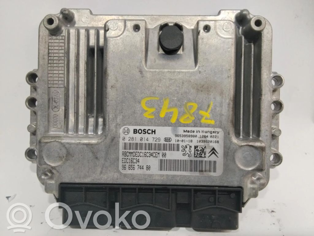 Citroen C4 Grand Picasso Centralina/modulo motore ECU