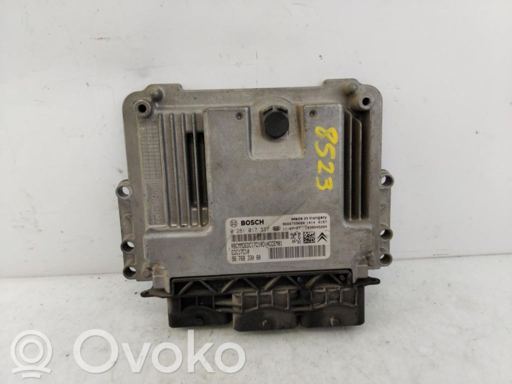Unitate control motor/modul ECU   9676833080