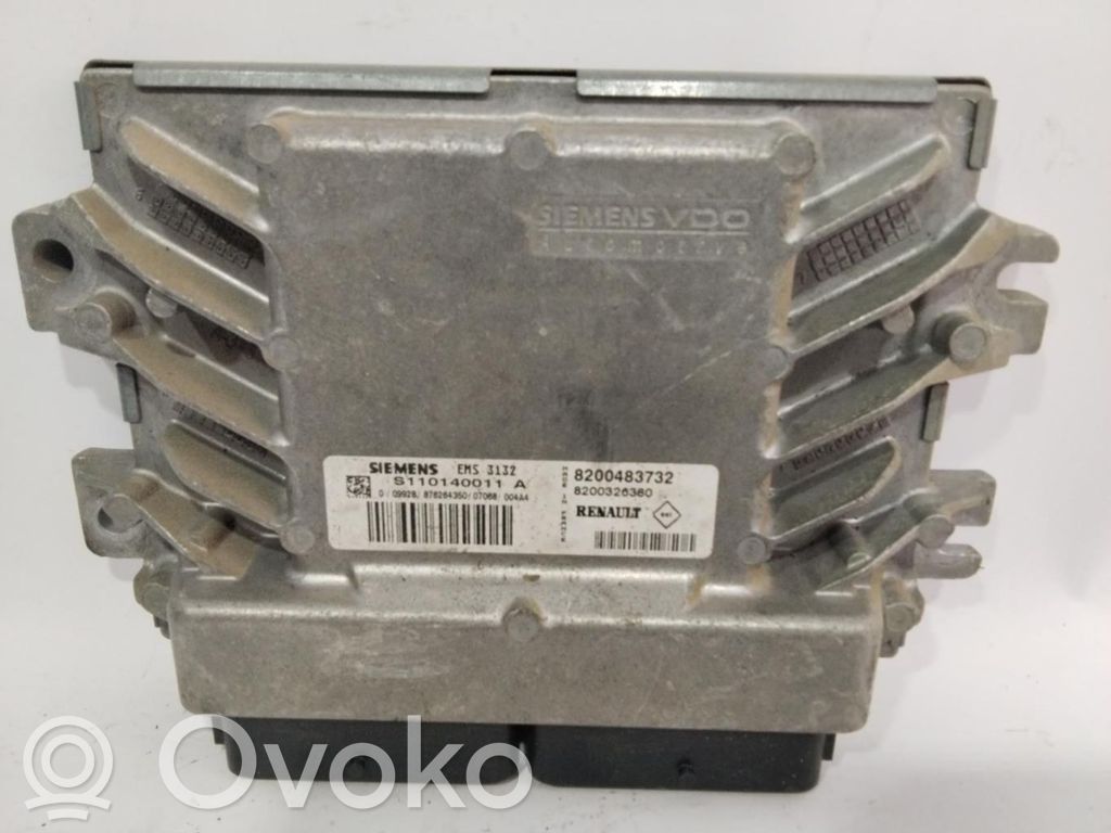 Unité de commande, module ECU de moteur   8200483732