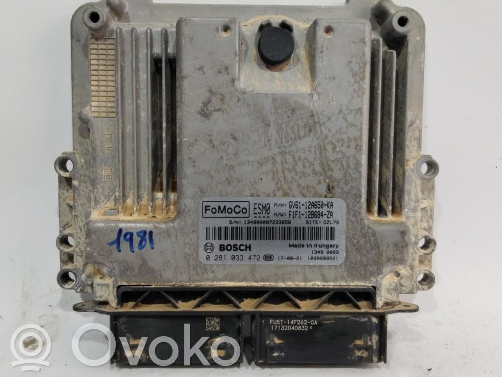 Ford Kuga I Centralina/modulo motore ECU