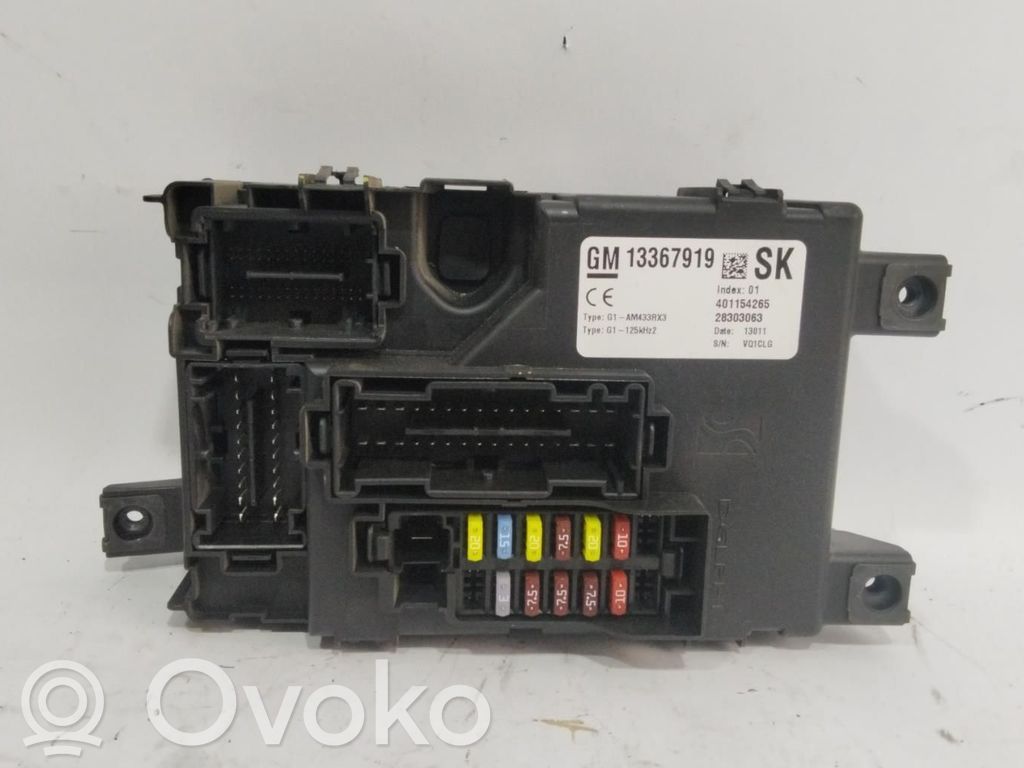 Opel Corsa D Sulakemoduuli 