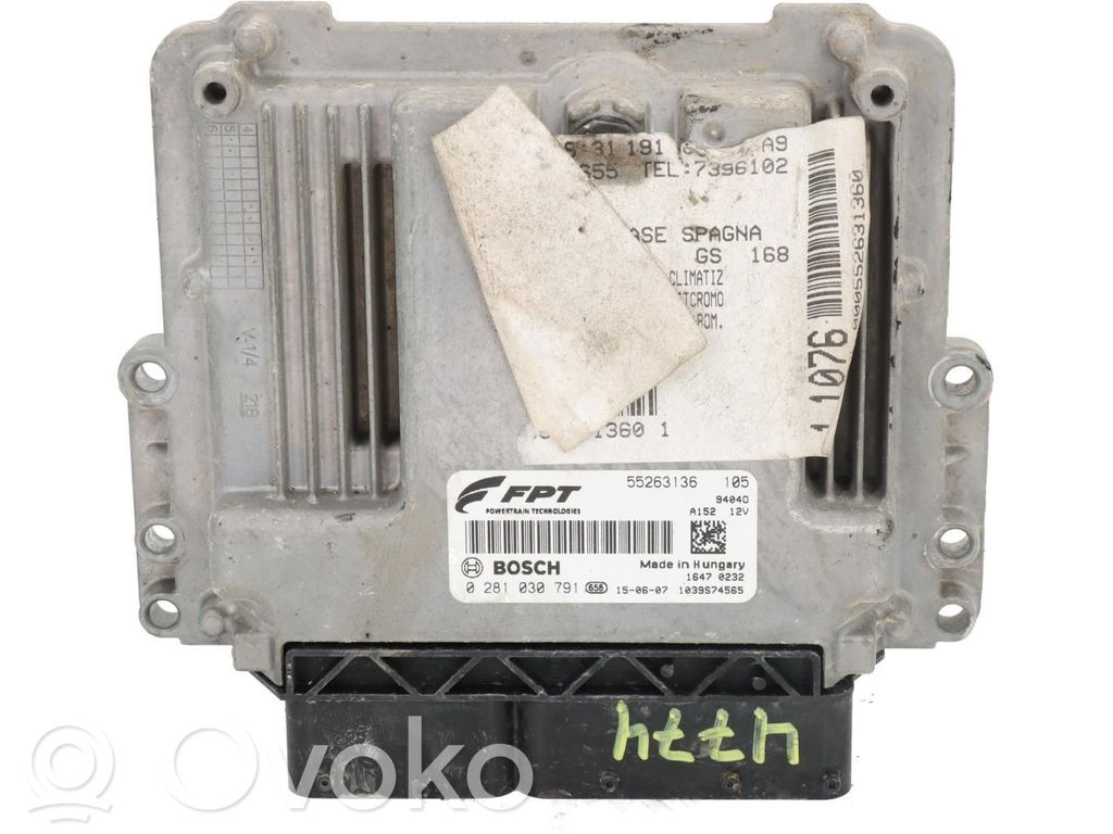 Engine control unit/module ECU   55263136