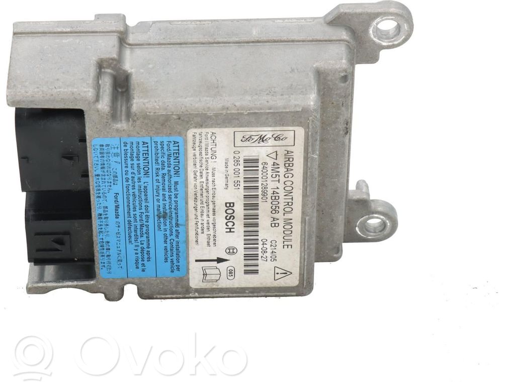 Unidad de control/módulo del Airbag   4M5T14B056AB