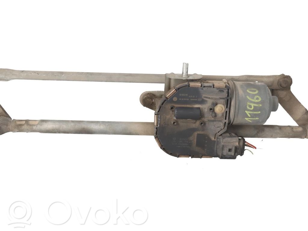 Volkswagen Golf VI Motor și paralelogram ștergător parbriz 