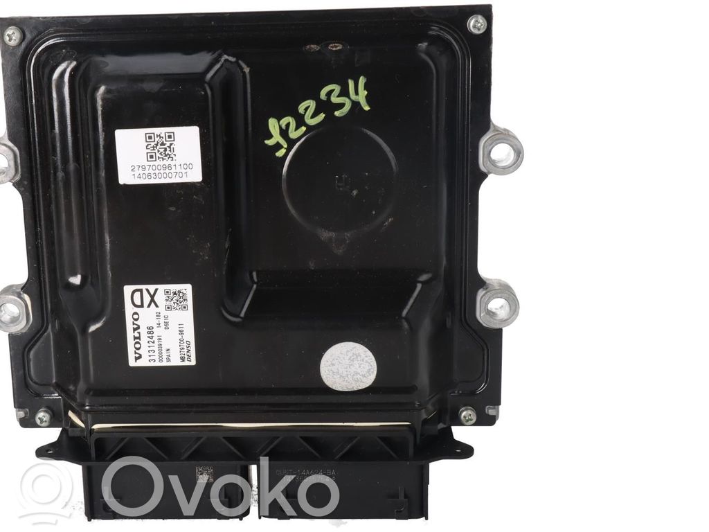 Unité de commande, module ECU de moteur   31312486