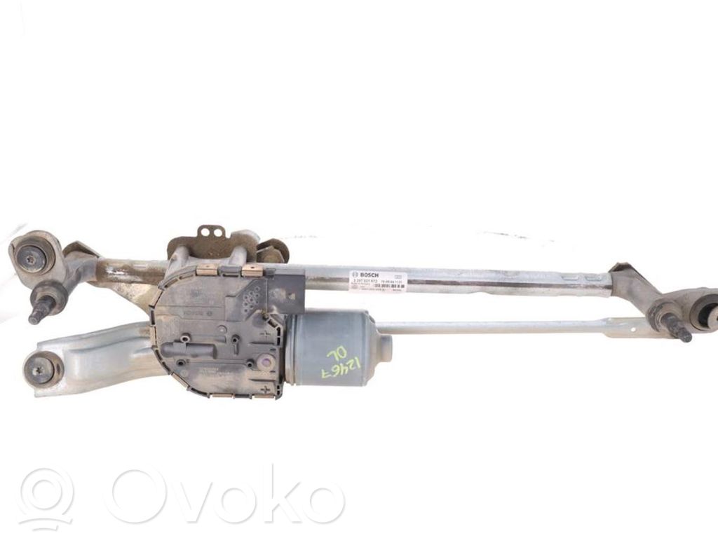 Volkswagen Golf VII Tringlerie et moteur d'essuie-glace avant 