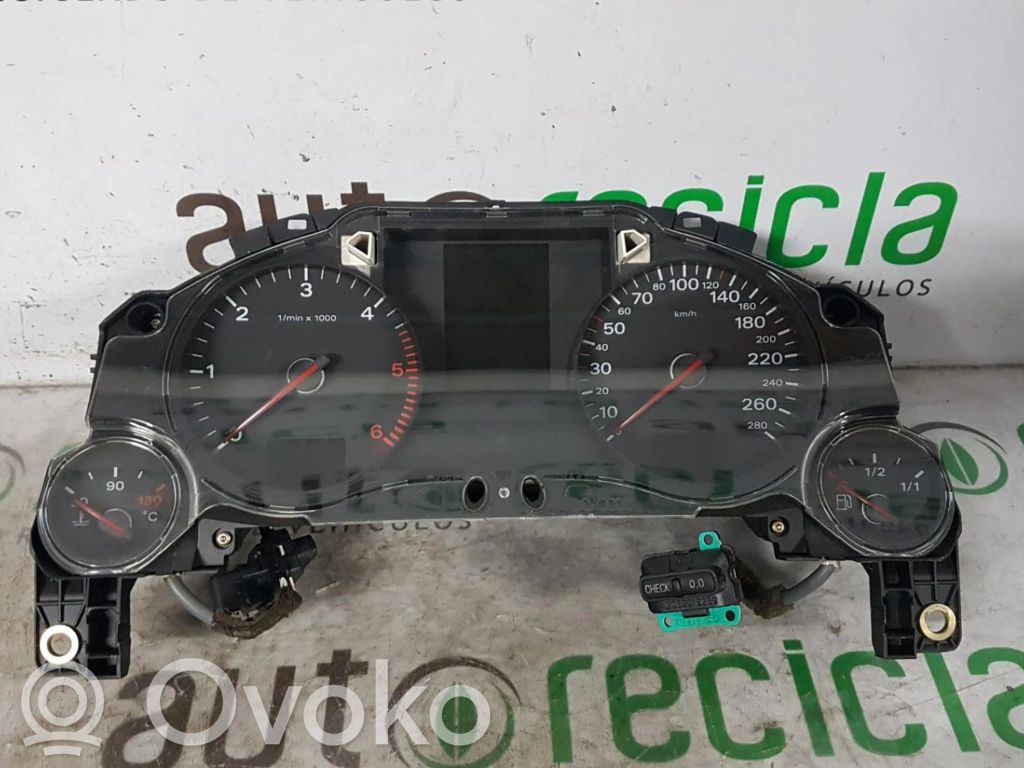 Audi A8 S8 D3 4E Speedometer (instrument cluster) 