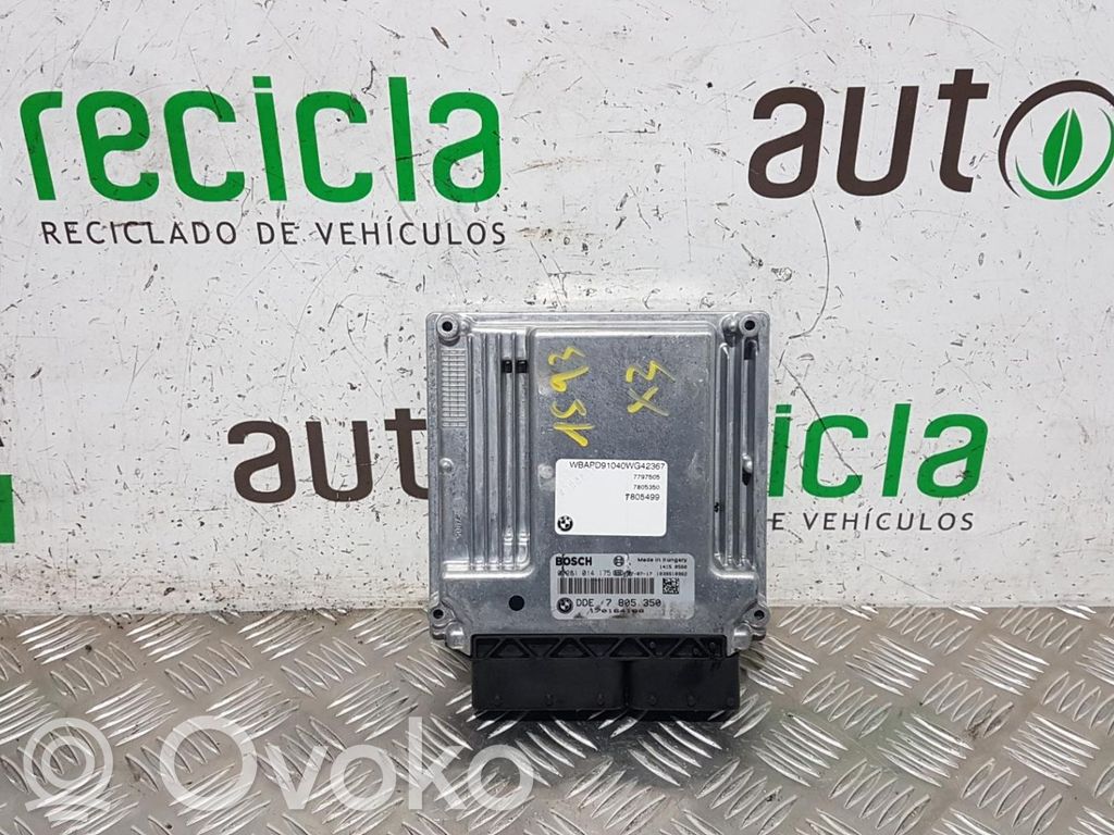 BMW X3 E83 Unitate control motor/modul ECU 