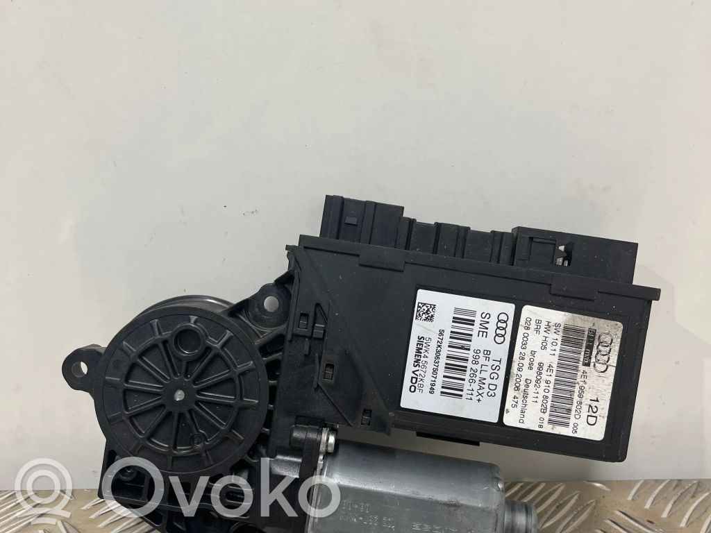 Audi A8 S8 D3 4E Front door window regulator motor 