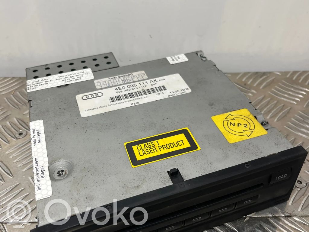 Audi A8 S8 D3 4E Radija/ CD/DVD grotuvas/ navigacija 