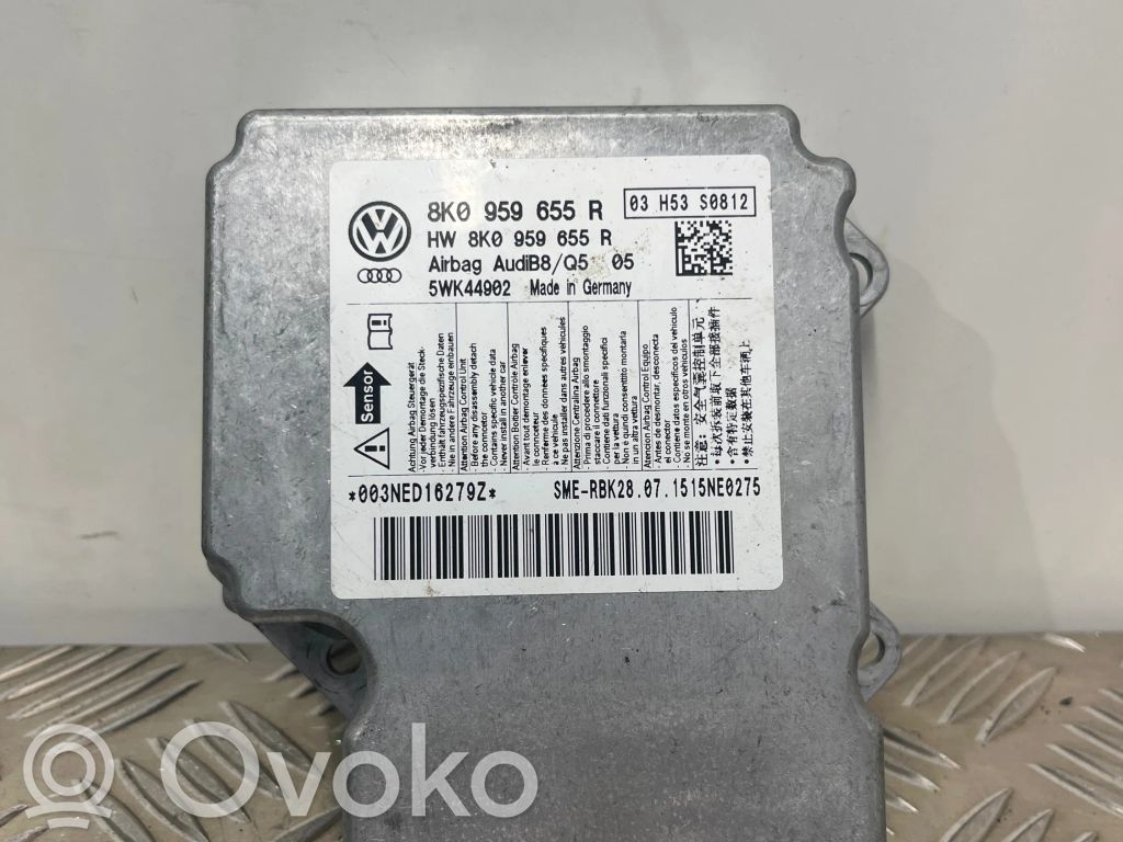 Audi Q5 SQ5 8R Sterownik / Moduł Airbag 