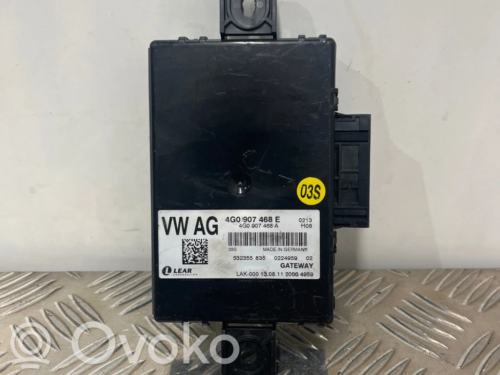 Audi A6 C7 Gateway control module 