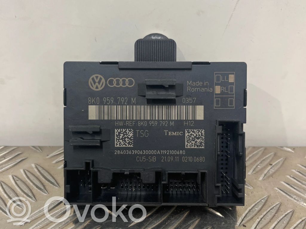 Audi Q5 SQ5 8R Door control unit/module 