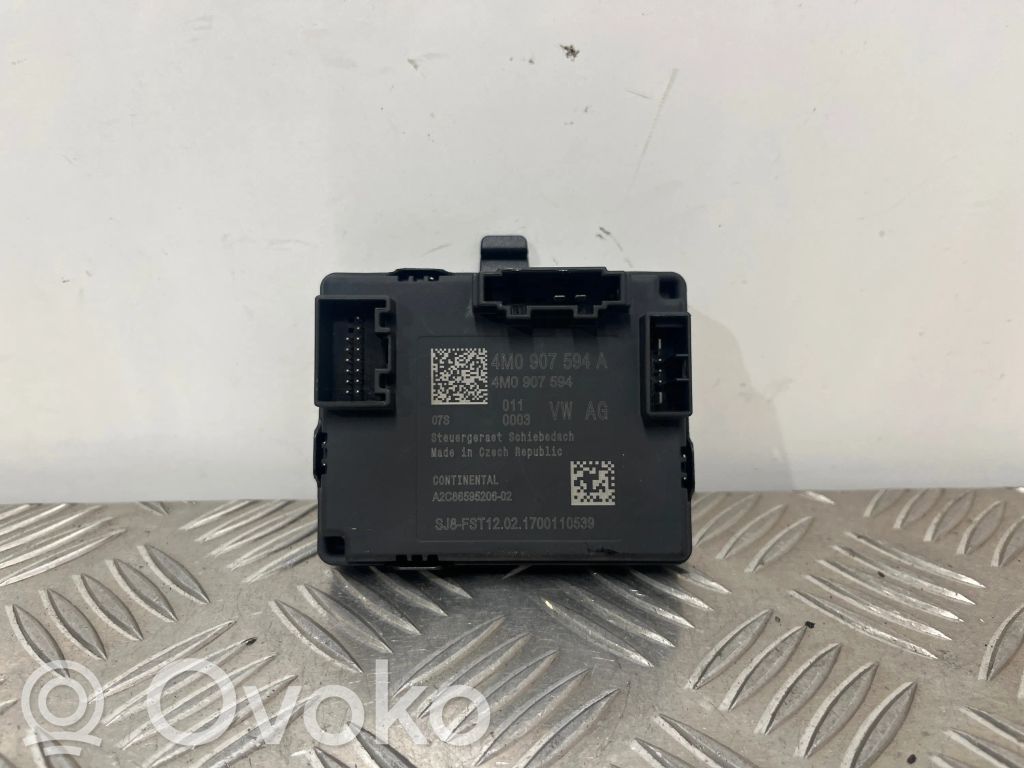 Audi A4 S4 B9 8W Unité de commande / module de toit ouvrant 