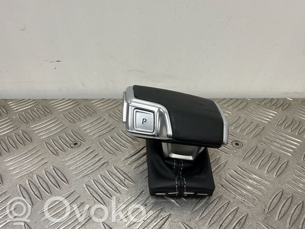 Audi A6 S6 C8 4K Perilla/embellecedor de cuero de la palanca de cambios 