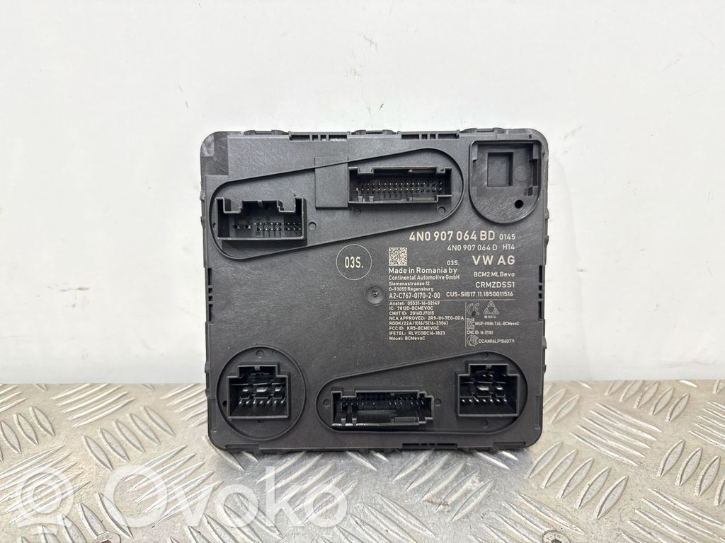 Audi A6 S6 C8 4K Comfort/convenience module 
