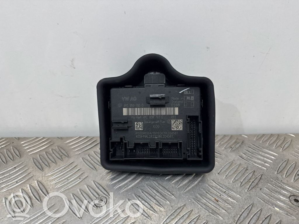 Audi A6 S6 C8 4K Unité de commande module de porte 