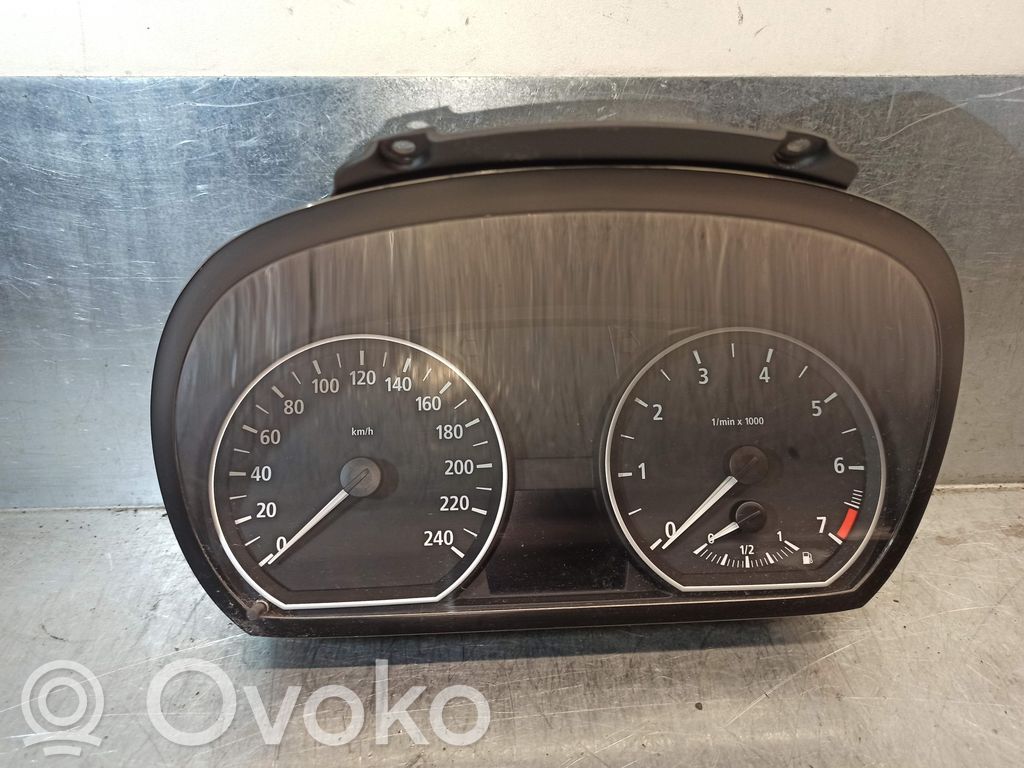 BMW 1 E81 E87 Compteur de vitesse tableau de bord 