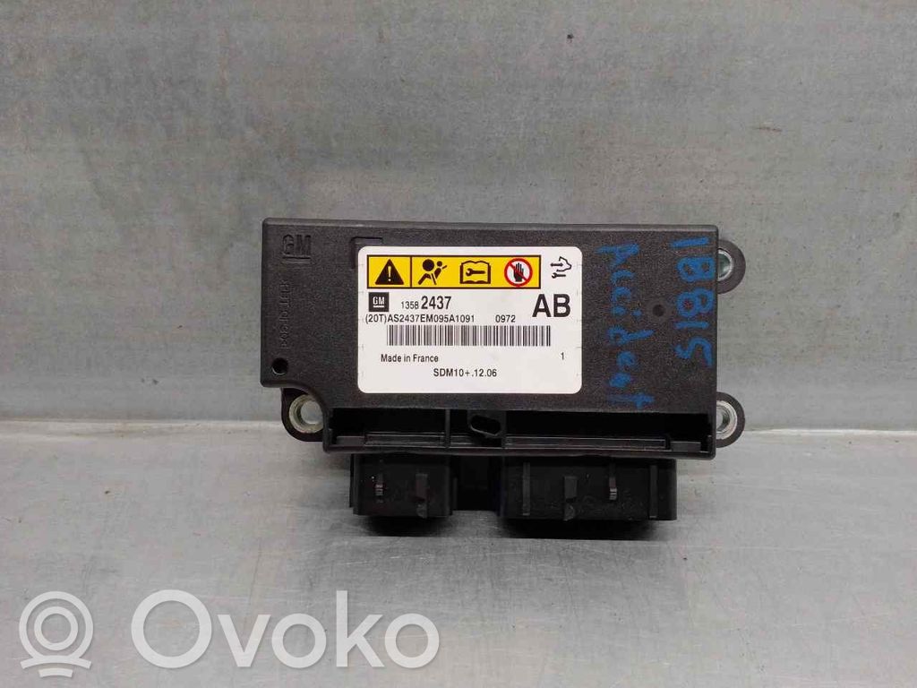 Opel Astra H Gaisa spilvenu vadības bloks 