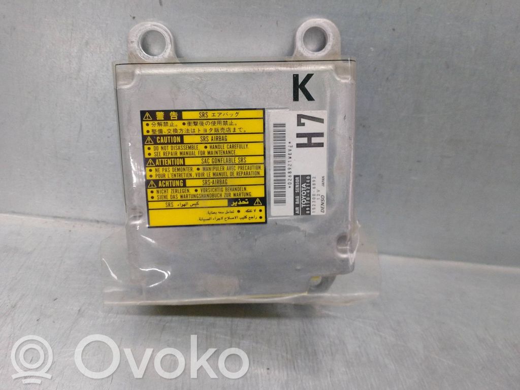 Toyota RAV 4 (XA20) Airbag control unit/module