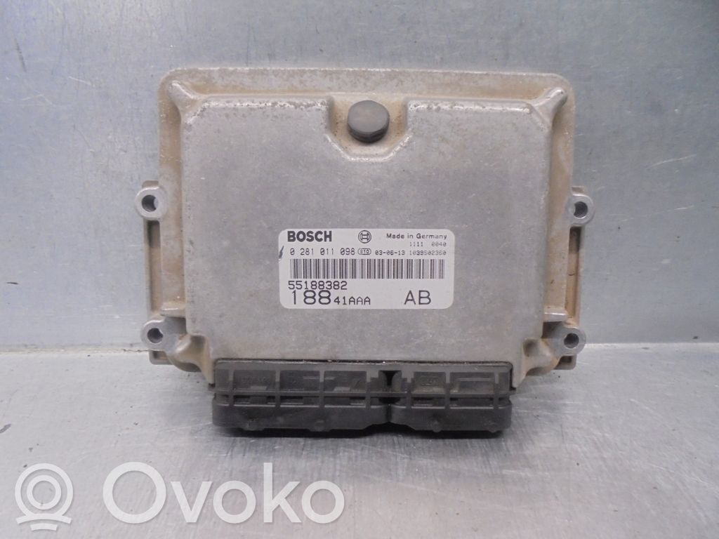 Fiat Punto Evo Sterownik / Moduł ECU