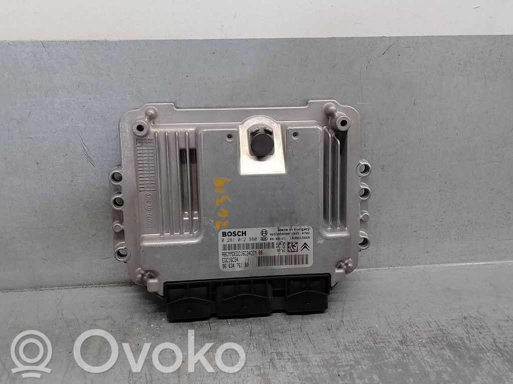 Citroen C4 I Picasso Engine control unit/module 