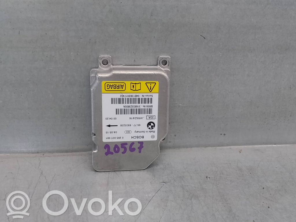 BMW 3 E46 Unidad de control/módulo del Airbag