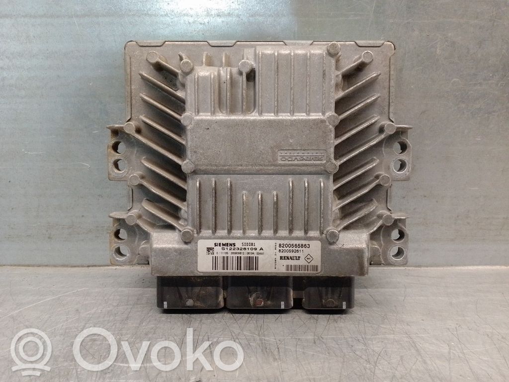 Renault Megane II Sterownik / Moduł ECU