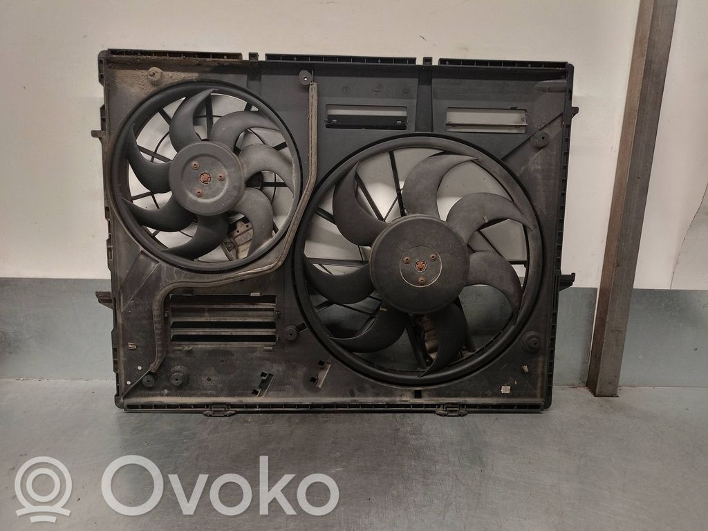Volkswagen Touareg I Ventilatore di raffreddamento elettrico del radiatore