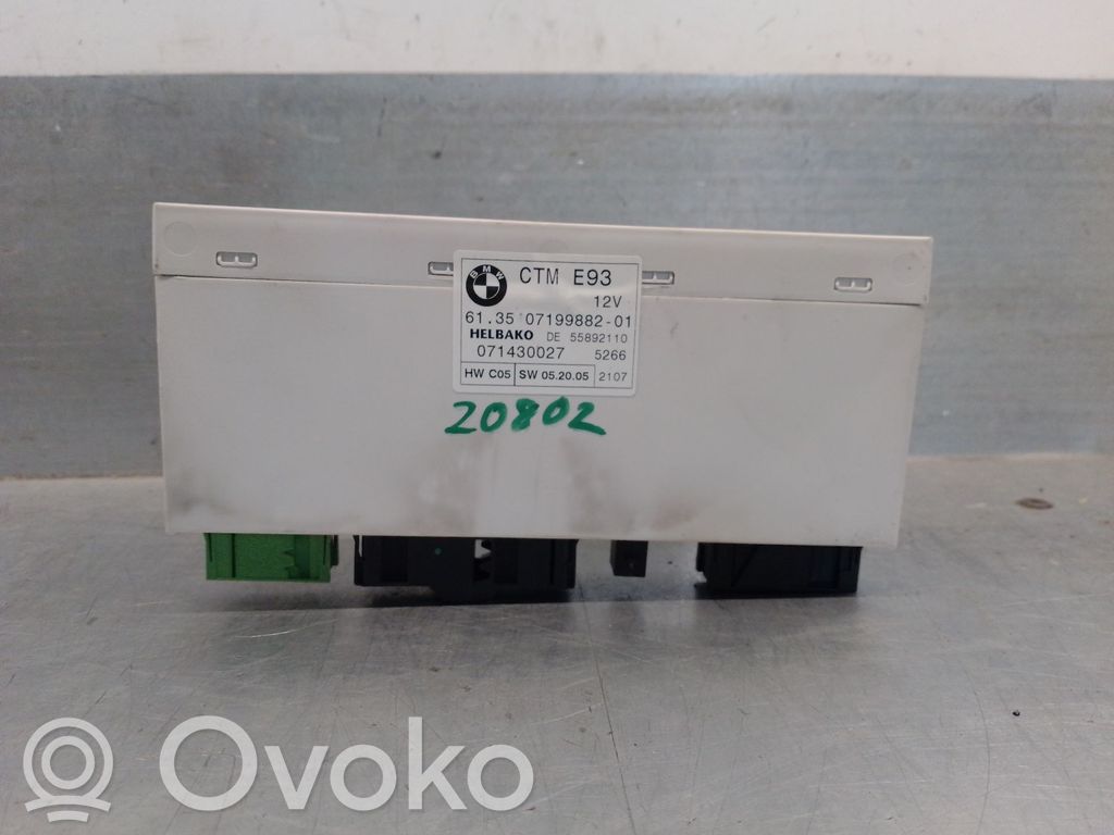 BMW 3 E90 E91 Alte unități/module de control 