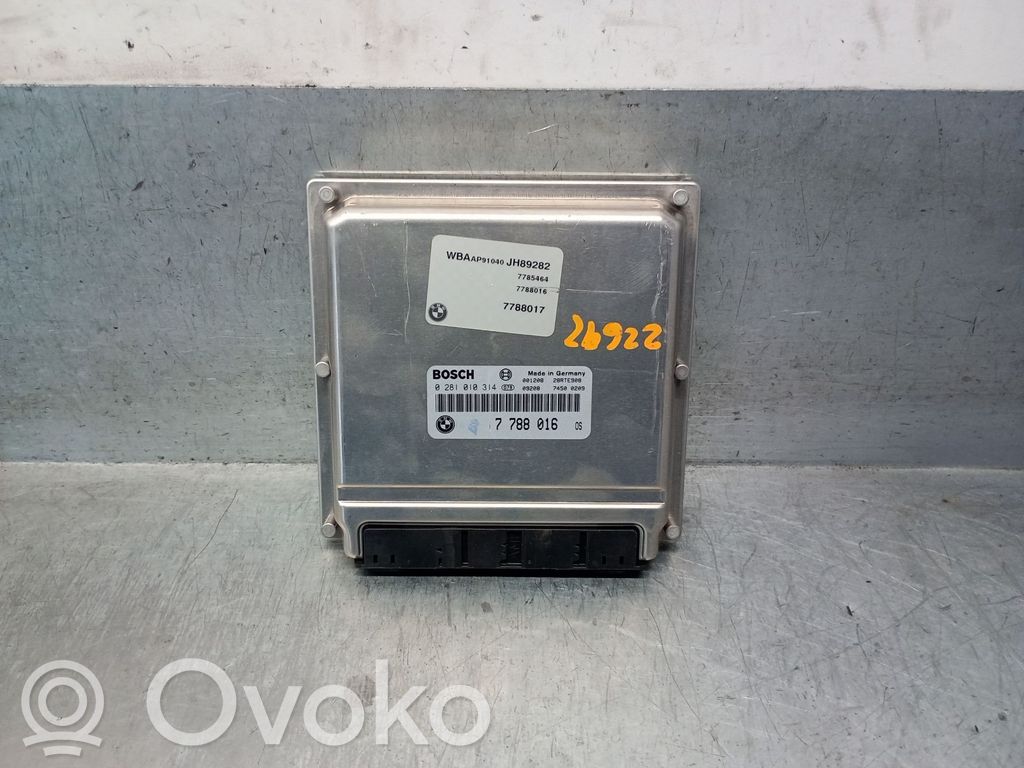 BMW 3 E46 Unitate/modul de control motor 