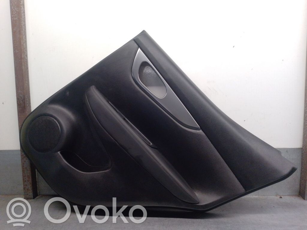 Nissan Qashqai Apmušimas galinių durų (obšifke) 